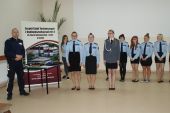 Spotkanie klas policyjnych z przedstawicielami Wydziału Prewencji KMP w Łomży