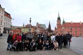 Poznaj Polskę - wizyta uczniów technikum w Warszawie