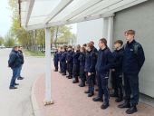 Wizyta uczniów klas policyjnych w Oddziałach Prewencji Policji