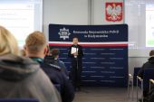 Szkolenie uczniów klasy pierwszej Oddziału o profilu mundurowym