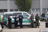 Szkolenie uczniów klasy pierwszej Oddziału o profilu mundurowym