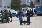 Szkolenie uczniów klasy pierwszej Oddziału o profilu mundurowym