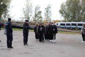 Szkolenie uczniów klasy pierwszej Oddziału o profilu mundurowym