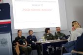 Szkolenie uczniów klasy pierwszej Oddziału o profilu mundurowym