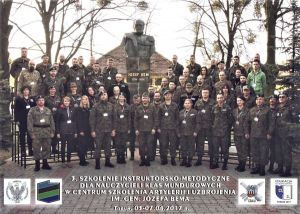 Szkolenie instruktorsko - metodyczne nauczycieli w Centrum Szkolenia Artylerii i Uzbrojenia w Toruniu
