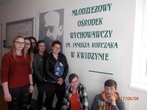 Wizyta w Młodzieżowym Ośrodku Wychowawczym im. Janusza Korczaka w Kwidzynie